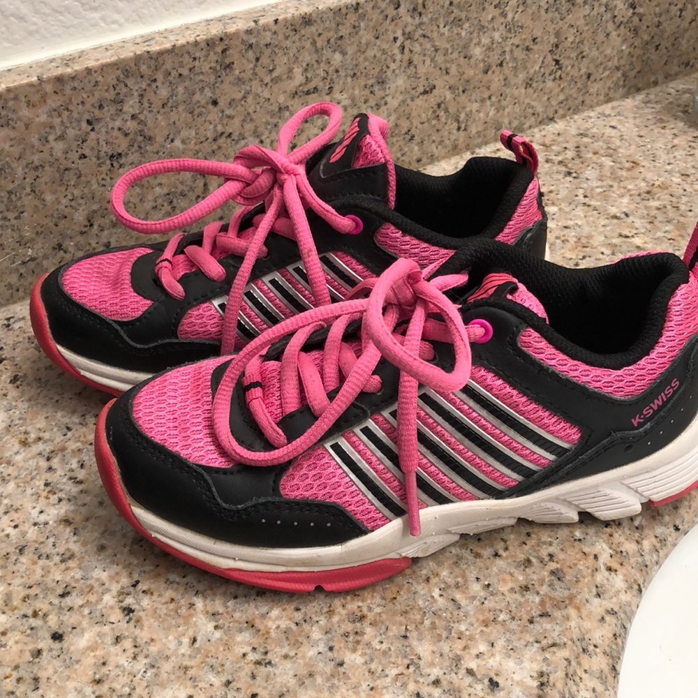 K•Swiss girls pink sneakers size 13
